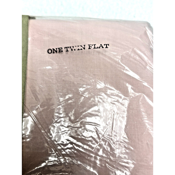 VTG Carlin West Point Pepperell Pink Twin Flat Sheet No Iron New Old Stock USA - Picture 4 of 7